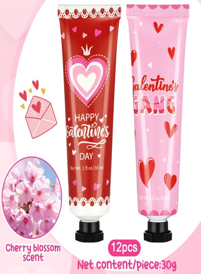 Dimsile 48 Pcs Galentine's Day Gifts Hand Cream and Lip Balm Bulk Set with Organza Bag Heart Happy Galentine's Day Card for Women Galentine Gift for Women Friends - Image 2